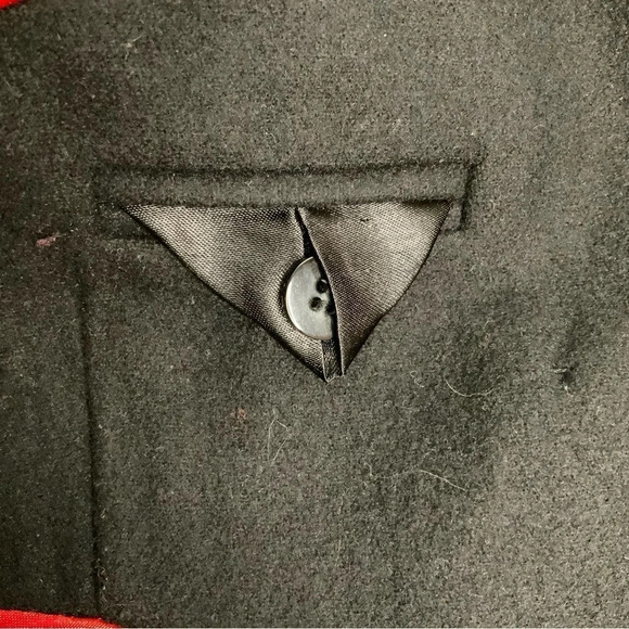 JOE FRESH Black Double Breasted Wool Blazer Size XS - Picture 13 of 16